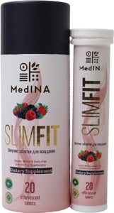 Weight Loss Herbal Natural Formula Medina Slim Fit Wild Berries Slimming 20 pls