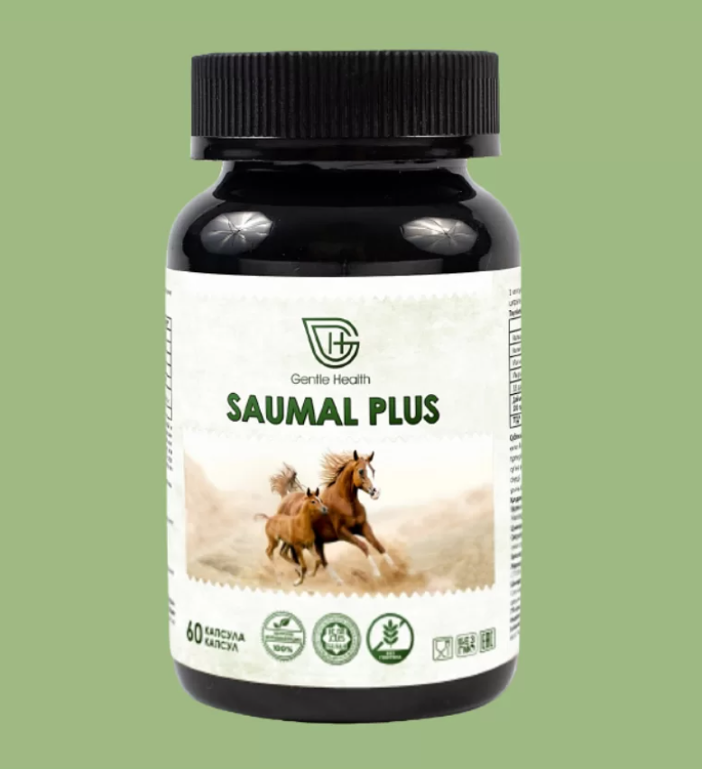 Sublimated Mare's milk organic Saumal from Kazakhstan freeze dried 60 capsules