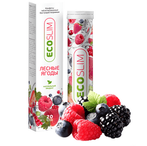 Weight Loss Herbal Natural Formula ECo Slim Wild Berries Slimming 36 pills